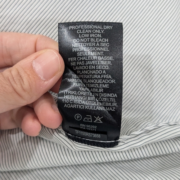 Tibi Revolve Cotton White Black Striped Off The Shoulder Tunic Top 3/4 Sleeve 10 - Picture 11 of 12